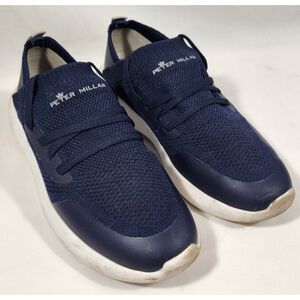women's PETER MILLAR Hyperlight Glide shoes sneakers Navy Blue‎ knit size 7.5